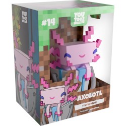 MINECRAFT - Axolotl - Figurine Youtooz 9cm 2