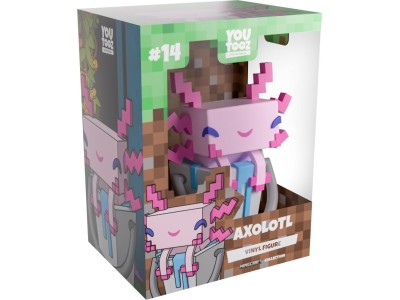 MINECRAFT - Axolotl - Figurine Youtooz 9cm