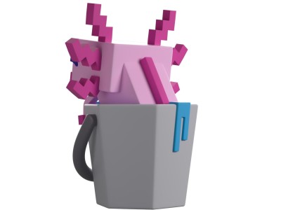 MINECRAFT - Axolotl - Figurine Youtooz 9cm