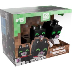 MINECRAFT - Chat Tuxedo - Figurine Youtooz 7cm 2