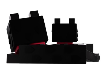 MINECRAFT - Chat Tuxedo - Figurine Youtooz 7cm