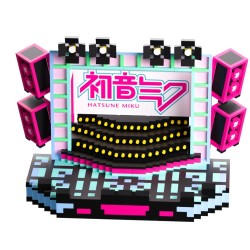 HATSUNE MIKU - Miku's Stage BRICKSET 19x28x15cm