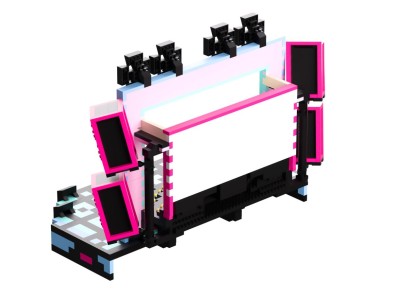 HATSUNE MIKU - Miku's Stage BRICKSET 19x28x15cm