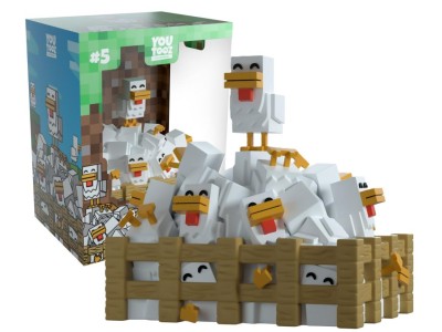 MINECRAFT - Poules - Figurine Youtooz 9cm