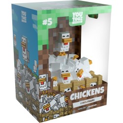 MINECRAFT - Poules - Figurine Youtooz 9cm 2