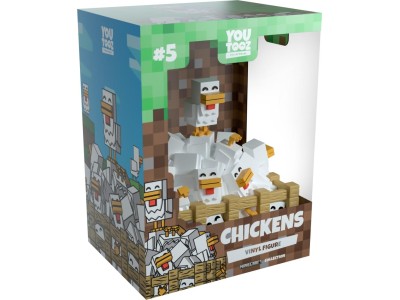 MINECRAFT - Poules - Figurine Youtooz 9cm