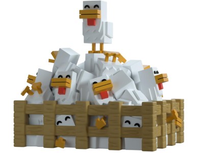 MINECRAFT - Poules - Figurine Youtooz 9cm