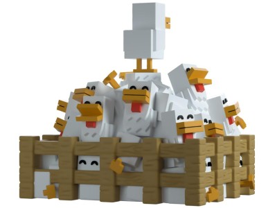 MINECRAFT - Poules - Figurine Youtooz 9cm