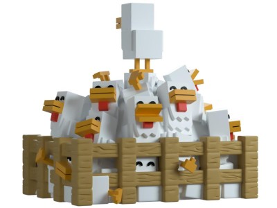 MINECRAFT - Poules - Figurine Youtooz 9cm