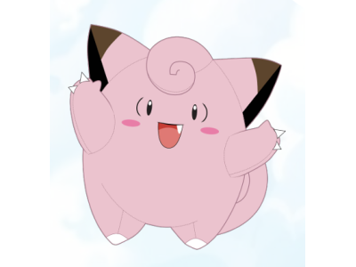 POKEMON - Valentines Clefairy - Peluche 20cm
