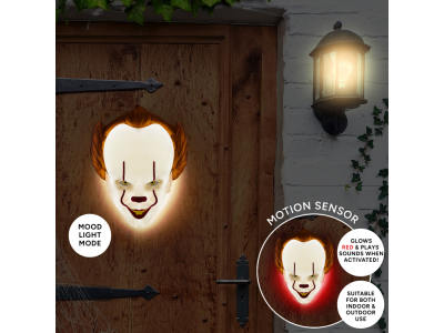 CA - Pennywise - Lampe Masque détecteru de mouvement