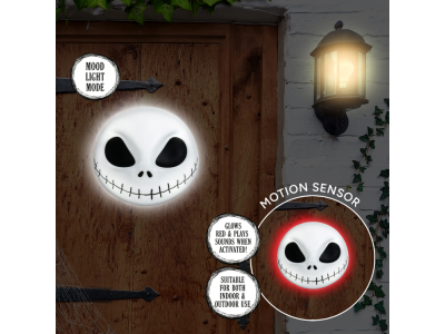 NBX - Jack Skellington - Lampe Masque détecteru de mouvement