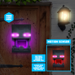 MINECRAFT - Enderman - Lampe Masque détecteru de mouvement