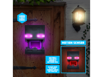 MINECRAFT - Enderman - Lampe Masque détecteru de mouvement