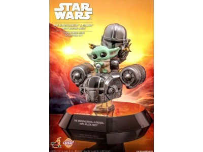 STAR WARS - Cosbaby - Wave 2 - Mandalorian & the Child with Razor