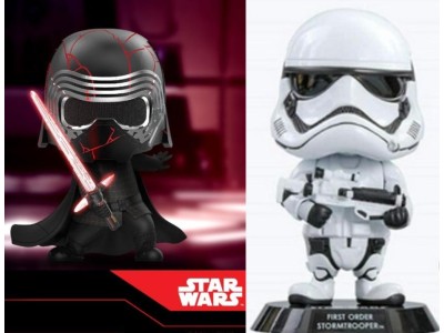 STAR WARS - Cosbaby - Wave 2 - Kylo Ren & First Order Stormtrooper Set