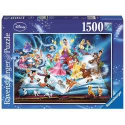 DISNEY - Puzzle 1500P - Le Livre Magique des contes Disney
