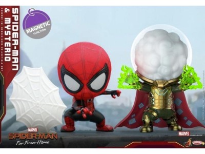 SPIDERMAN - Cosbaby - Wave 1 - Spider-Man and Mysterio Set