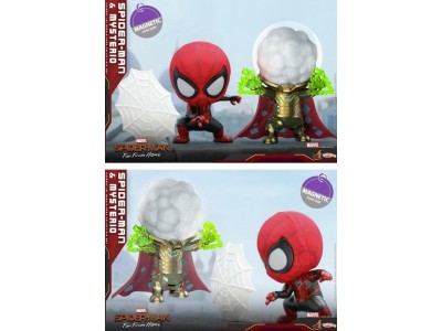 SPIDERMAN - Cosbaby - Wave 1 - Spider-Man and Mysterio Set