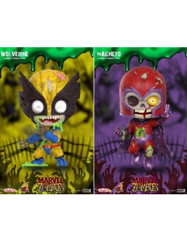 MARVEL - Cosbaby - Wave 1 - Wolverine & Magneto...