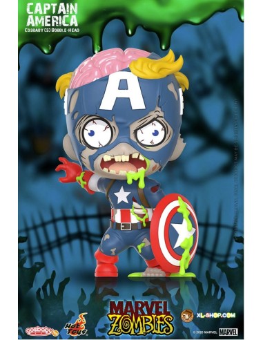 MARVEL - Cosbaby - Wave 1 - Captain America Zombie