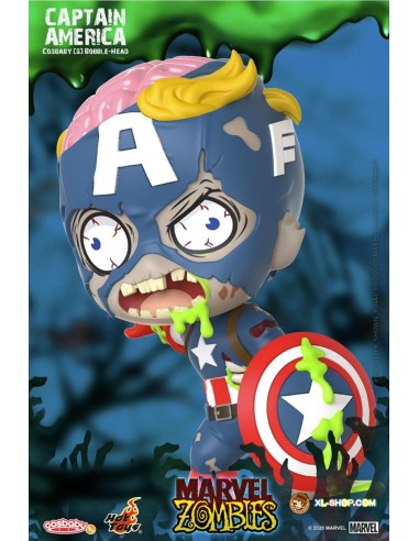 MARVEL - Cosbaby - Wave 1 - Captain America Zombie