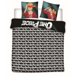 ONE PIECE - Parure de lit 240x220cm + 2x65x65cm 2