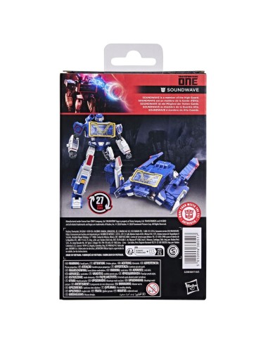 TRANSFORMERS ONE - Soundwave - Figurine Studio...