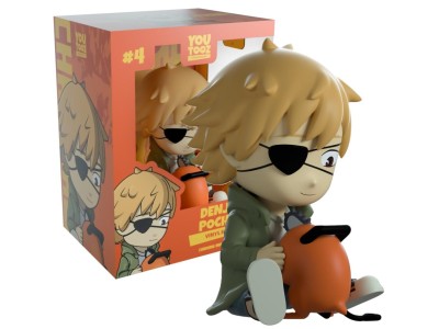 CHAINSAW MAN - Denji & Pochita - Figurine Youtooz 10cm