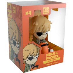 CHAINSAW MAN - Denji & Pochita - Figurine Youtooz 10cm 2