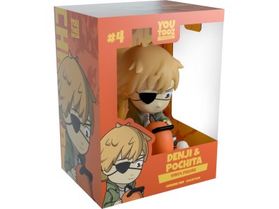 CHAINSAW MAN - Denji & Pochita - Figurine Youtooz 10cm
