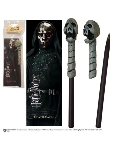 HARRY POTTER - Stylo + Marque-Pages - Mangemort