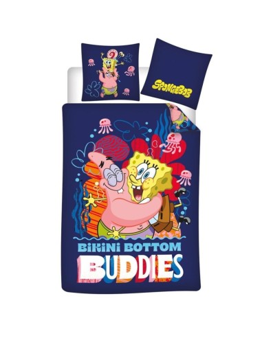 BOB L'EPONGE - Buddies - Parure de lit...
