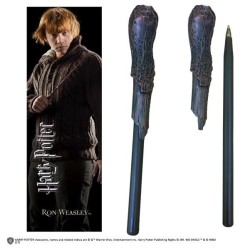 HARRY POTTER - Stylo + Marque-Pages - Ron Weasley 2