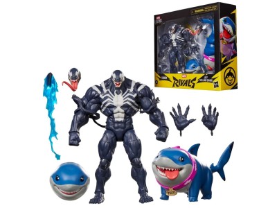 MARVEL RIVALS - Venom & Jeff the Land Shark - Fig. Legend Series 15cm