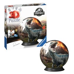 JURASSIC WORLD - Puzzle 3D - Rond 72p