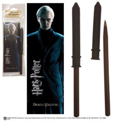 HARRY POTTER - Stylo + Marque-Pages - Draco Malefoy 2