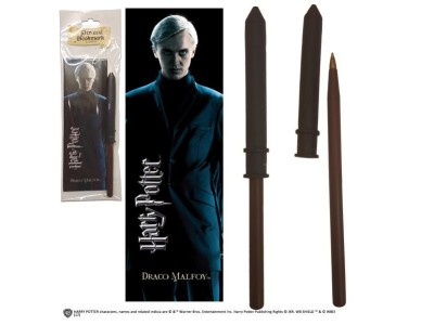 HARRY POTTER - Stylo + Marque-Pages - Draco Malefoy