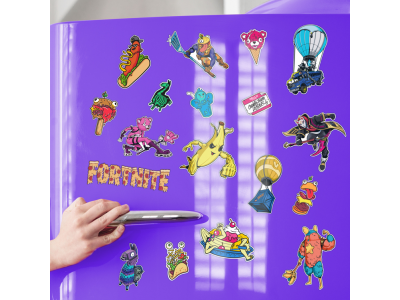 FORTNITE - Set de Magnets de Frigo