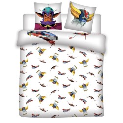 GOLDORAK - Parure de lit 240x220cm + 2x65x65cm 2