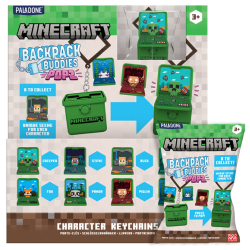 MINECRAFT - Backpack Buddies (Display 24 Pcs) 2