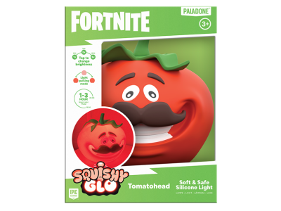 FORTNITE - Tomatohead - Lampe Décorative 'SquishyGlo' Rechargeable