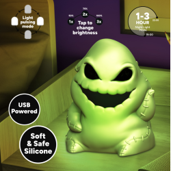 NBX - Oogie Boogie - Lampe Décorative 'SquishyGlo'...