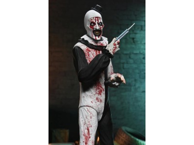 TERRIFIER 2 - Art The Clown "Blood Splattered" -Figurine Ultimate 17cm