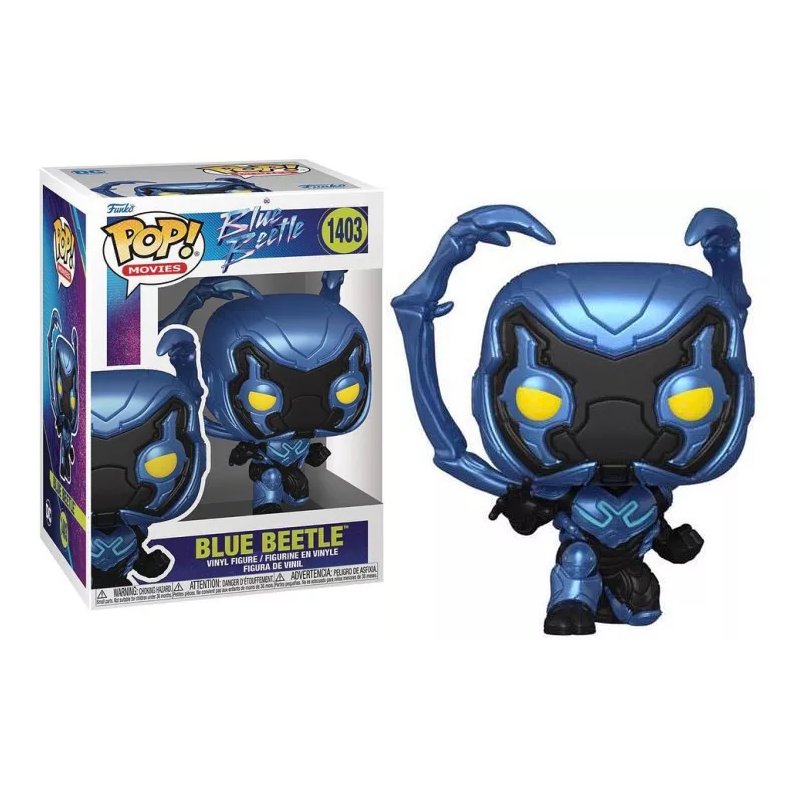 BLUE BEETLE - POP Movies NÂ° 1403 - Blue Beetle avec Chase