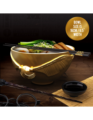HARRY POTTER - Vif d'Or - Bol à ramen avec...
