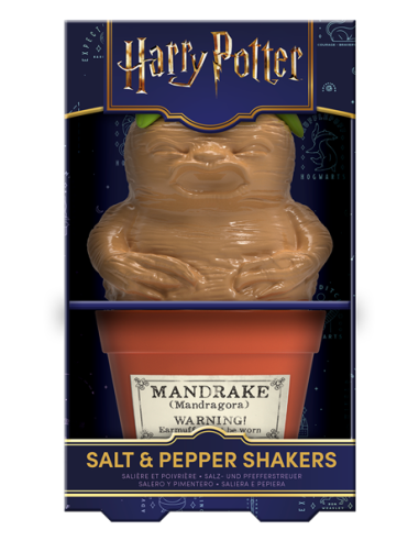 HARRY POTTER - Mandrake & Plant pot - Set...