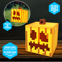 MINECRAFT - Citrouille Jack O Lantern - Lanterne 25cm