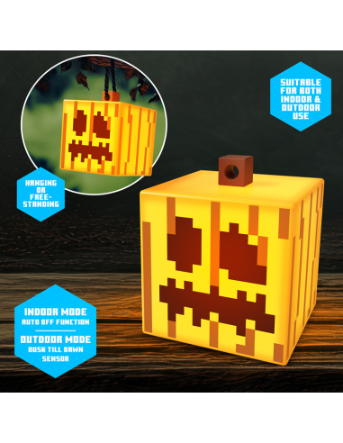 MINECRAFT - Citrouille Jack O Lantern -...