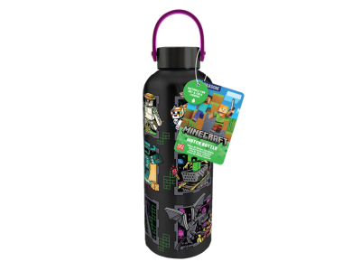 MINECRAFT - Mascots - Bouteille d'Eau en Métal avec Anse - 500ml